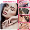 3Pcs Face Gems Sticker Face Jewels Stick On Diamond Sparkling Body Glitter Hair Rhinestone For Stage Performance Eye Makeup #AB