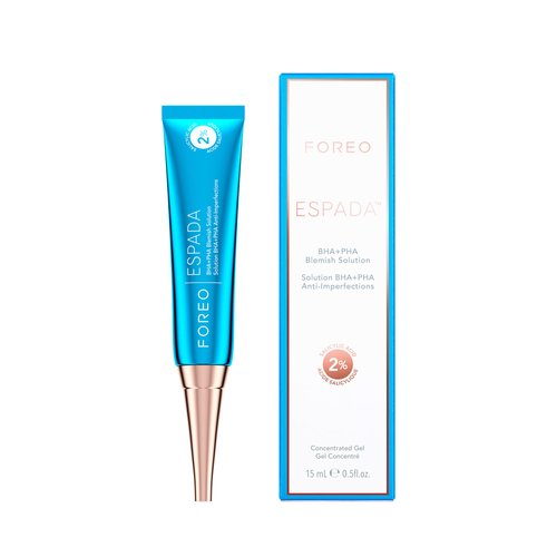 FOREO ESPADA BHA+PHA Blemish Solution| Acne Treatment & Blackhead Remover | Face Care | 2% Salicylic Acid, Witch Hazel, Tea Tree Oil, Niacinamide | Cruelty-Free & Vegan | 0.5 fl. Oz