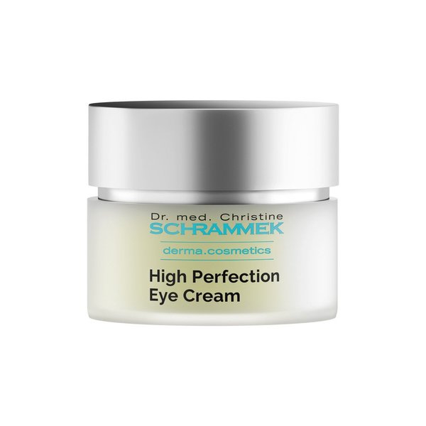 Schrammek High Perfection Eye Cream (0.5 fl oz) - Eye Care Product - Reduces Lines & Shadows Under the Eyes - Caffeine Eye Cream - Skin Care - Dr