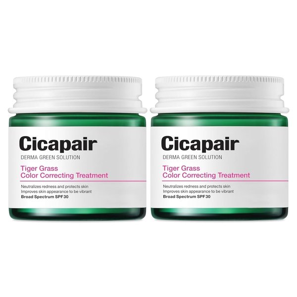 Dr j Cicapai'r Tiger Grass Color Correcting Treatment Women 1.7 oz - SPF 30 | cc cream. pack of 2