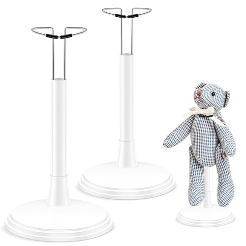 Toddmomy Action Figures Action Figures 2 Pcs Doll Support Stands Doll Stand Display Holder Doll Display Stand Support Display Brackets Doll Holders for Home Shop Cabbage Patch Dolls Fashion