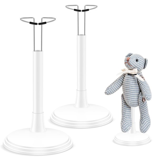 Toddmomy Action Figures Action Figures 2 Pcs Doll Support Stands Doll Stand Display Holder Doll Display Stand Support Display Brackets Doll Holders for Home Shop Cabbage Patch Dolls Fashion
