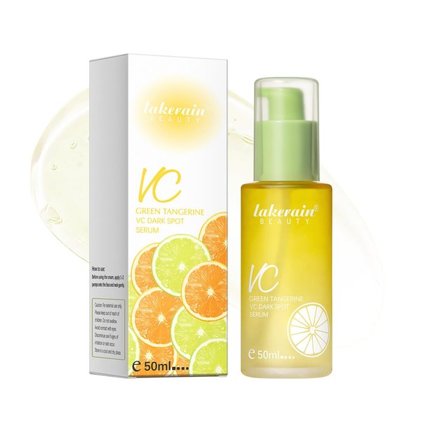 ZAMANIYA Tangerine Hydrating Serum, Vitamin C Enriched Serum, Green Tangerine Serum,Moisturizing Anti-Aging Skin Serum with Niacinamide and Arbutin 1.69 fl oz.