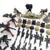 ZHX Weapon Pack Military Weapon Accessories Army Guns Simulate Battle Building Blocks Brick Toys for Kids