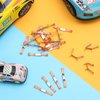 Sonwyoung 24 Pcs Double Sliding Contact Brushes for Evolution/Digital 1: 43 Scale Double Contact Brushes Set Slot Car Parts for RC Car