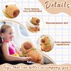 Simgoing 13 Inch Capybara Stuffed Animals Capybara Plush Toy Capybara Plushie Soft and Comfortable Brown Capybara Doll Pillow for Girls and Boys, Home Decoration, Birthday Gift (Orange)(Turtle Bag)