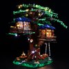 [ONLY Light Kit Included] - LED Light kit for Tree House, Lighting for LEGO 21318 Building Blocks Model