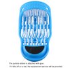 MIKIMIQI Magic Feet Cleaner Brush Simple Foot Scrubber Feet Shower Spa Easy Feet Cleaning Slipper Exfoliating Foot Massager Brush for Unisex Adults, 1 Pack