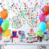 Happy Birthday Party Supplies Kit: Foil & Latex Balloons Combo for Birthday Party Decorations
