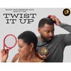 Twist It Up Comb (Bond Black) - Alternative to Hair Sponges for Black Men Curls and Sponge for Hair, Tennis Racket for Hair Twist Comb