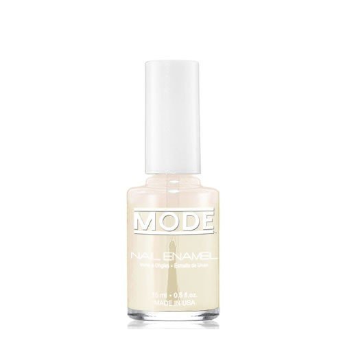 MODE Nail Enamel Base Coat #186 Sheer Nail Polish Primer, Smooth & Even Nails, Fills Ridges, Chip Resistant UV Filter Protection, Long Lasting Manicures, Cruelty Free, Vegan, USA Made
