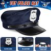 Metemot 9Pcs Police Toys, Police Costume Accessories for Kids, Cop Costume Accessories, Toy Handcuffs, Police hat, Police Officer Costumes Gear for Kids, Halloween for Kids Boys Girls