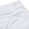 CHAMPRO boys Triple Crown Knicker Style Youth Baseball Pants in Solid Color with Reinforced Sliding Areas , White, Small