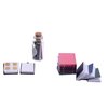 SUCCUNA Dollhouse Accessories School Supplies 8pcs Mini Books 2pcs Mini Clipboard with Crayons Miniature School Set Office Stuff Toys for DIY Dollhouse Decoration