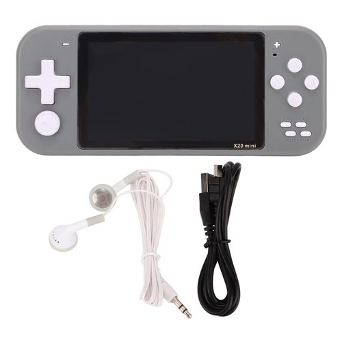 VBESTLIFE Handheld Game Console, 4.3 Inch Retro Plastic Multiple Emulators Portable Video Game Player for Children and Adults