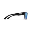 Suncloud Rambler - Polarized Sunglasses - for Men & Women - Matte Black + Polarized Blue Mirror Lenses