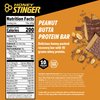 Honey Stinger Protein Bar, Peanut Butter, 1.5 Ounce (Pack of 15)