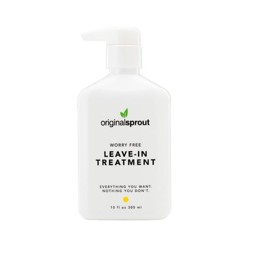 Original Sprout Worry Free Leave-In Conditioner Treatment and Detangler for All Hair Types, 10 oz. Bottle