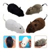 balacoo 4pcs Plush Clockwork Mouse Small Dog Toy Animals Toys pet Toys Soft Toy cat Teaser Toy cat mice Toys Stuffed Rat Toy Mouse cat Mouse Wind up Mouse cat Toy Fake Mouse Puppy Plastic