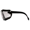 Pyramex V2G Safety Glasses, Black Frame/Clear Anti-Fog Lens
