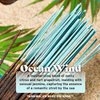 Wild Berry Incense Sticks - Ocean Wind - Invigorating Citrus Scent with Jasmine - Hand Dipped in The USA (100 Count)