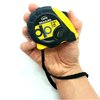 Daily Living Products Small Yellow Tape Measure 3-Pack - Measurement Tape with Standard & Metric - Tape Measure Retractable - Measuring Tape Retractable with Pause Buttons - Easy Read Tape Measures