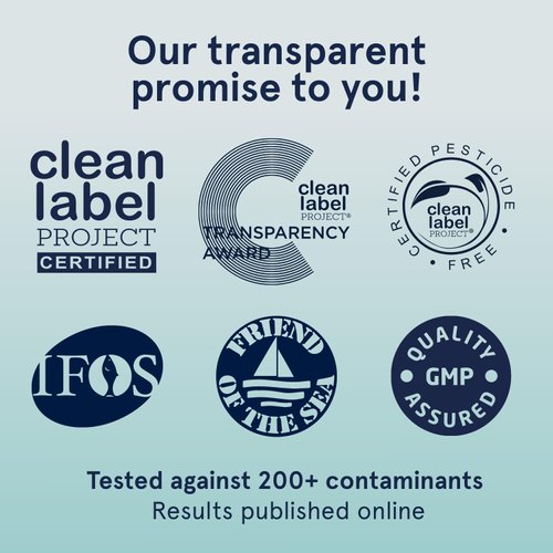 Puori Omega 3 Fish Oil - Ultra Pure 2000mg - 240 Softgels - Heart and Eye Supplement - Burpless, IFOS Certified, Non-GMO Capsules - O3-2000mg EPA 1250mg DHA 500mg