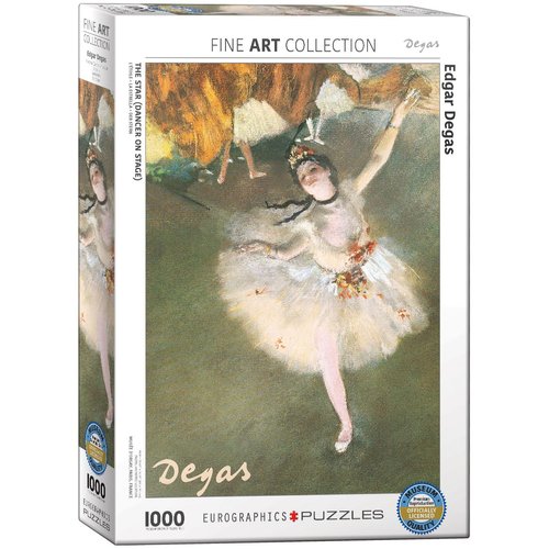 EuroGraphics Ballerina by Degas 1000 Piece Puzzle