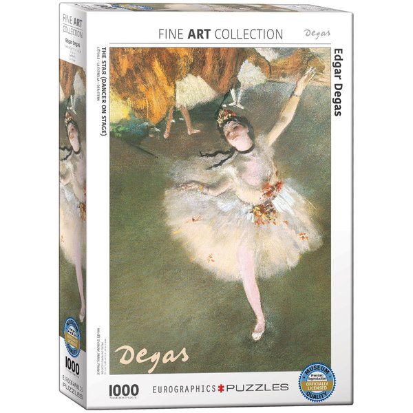 EuroGraphics Ballerina by Degas 1000 Piece Puzzle
