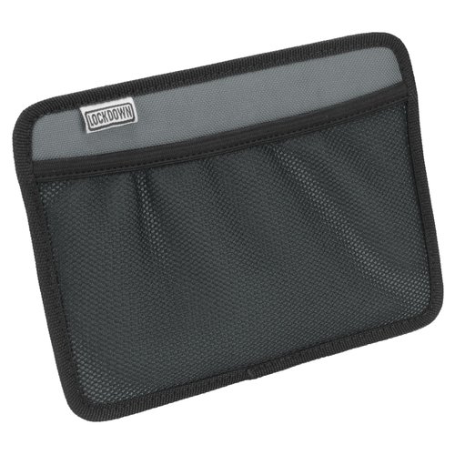 Lockdown Small Hanging Organizer with Mesh Pocket and Elastic Band for Gun Vault Organization, Storage and Security