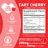 PUREFINITY Tart Cherry Gummies Raw Vegan Cherry Extract Gummy for Advanced Uric Acid Cleanse, Powerful Antioxidant with Joint Support - 60 Gummies (Pack of 2)