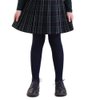 COTTON DAY 2 Pack Little Kids Youth Girls School Dress Cotton Tight 4-6 Years (Navy Blue, Size 6)