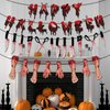 Dismembered Body Parts Banner Bloody Halloween Decorations Creepy Halloween Banner Zombie Decorations Chucky Party Decorations Halloween Birthday Party Decorations Halloween Decorations Scary Fake