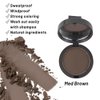 SOVONCARE Hairline Powder, Hairline Shadow Gray Hair Coverage Touch Up Hair Powder for Thinning Hair for Women Hair Root Touch Up Powder Hair Root Cover Up Conceals Hair Loss Medium Brown 0.35 oz