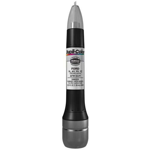 Dupli-Color AFM0229 Scratch Fix All-In-1 Exact-Match Automotive Touch-Up Paint – Ford Oxford White – 0.25 oz. Paint Pen