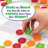 MindWare Skippity – Jump-and-Capture Board Game for 2 to 4 Players – Twist on Checkers – 100pc – Fun for Kids & Adults, Ages 5+