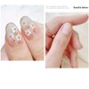 WEILUSI 3D Nail Art Steel Studs Summer Metal Nail Charms Sparkle Gold Metal Nail Studs Jewels Mix Shapes Shell Starfish Pineapple Feathers Rivet Design for Women Nail DIY Tools Manicure Decorations