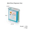 Kids Professional Dental Floss Picks Holy Rose Dental Flossers Dispenser Suitable for Teenagers,Children,Girls,Boys Unflavored Floss Sticks,Neat,Hygienic