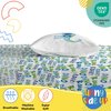 Sunny Side Up Dino Roar Toddler Sheet Set - 3 Piece Toddler Bedding Set Includes Pillow Cover - Super Soft Dinosaur Microfiber Sheets