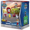Paw Patrol, Big Truck Pups Marshall Action Figure with Clip-on Rescue Drone, Command Center Pod and Animal Friend Kids Toys Ages 3 and up