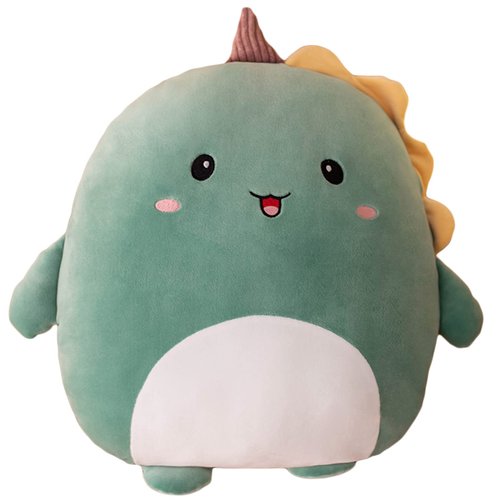 Grafingy Dinosaur Plush Pillow, 16 inch Dinosaur Stuffed Animal Toy Kawaii Dinosaur Plushies Throw Pillow Gifts for Room Decor Kids Birthday Valentine