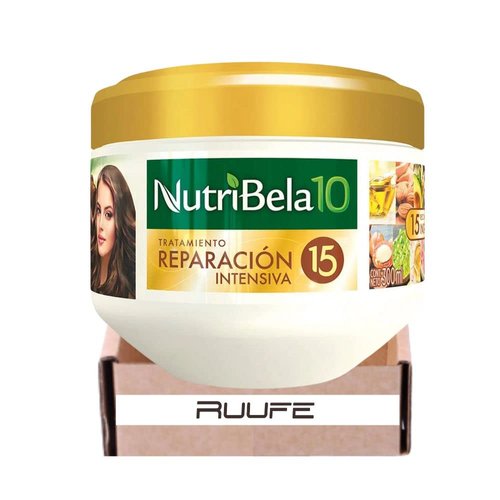 RUUFE Intensive Repair Conditioner 10.14 Fl Oz (288 ml) with Nutribela Complex, Repairs, Detangles, Smoothes, Shines, For Women, Dry Hair