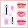 Unyoke Hydrating Lip Glow Oil-Lip care oil- Lip Oil Tinted for Lip Care and Dry Lips-Prevents Dry Cracked-Non-sticky Big Brush Head-Lip Plumping -Lip Oil gloss tinted-002