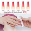 MUSILAN Nail Glue,Nail Glue for Press On Nails,Brush on Nail Glue Professional Nail Tip Glue,Super Strong Nail Gel Glue for Acrylic Nails False Nails Tips Adhesive with Glue Brush Press On Nail Tip