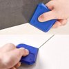 8 Pieces Caulk Tool Kit Sealant Silicone Finishing Tools Caulking Tools for Silicone Sealant Grout Finishing Sealing (Blue)