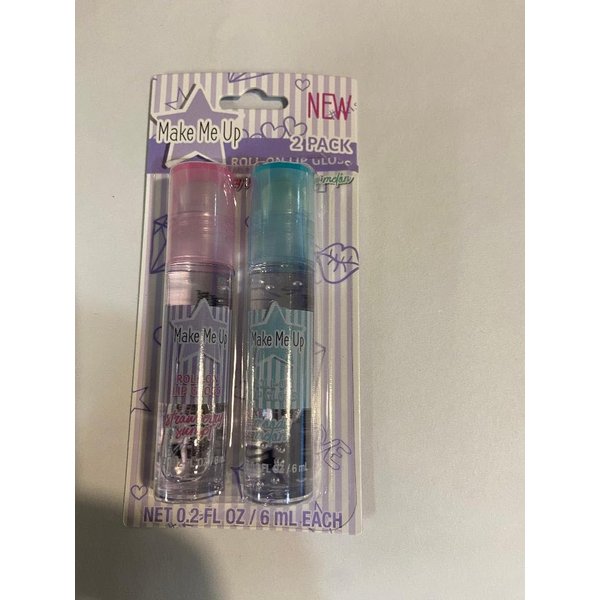 Make Me Up 2 Pack Lip Gloss Strawberry Sunset + Moody Melon.