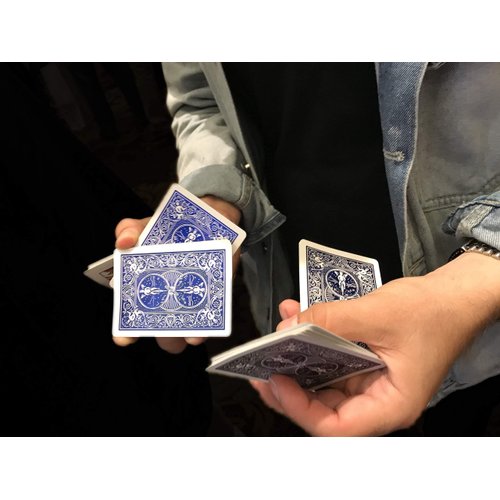 Bicycle Playing Cards for Play - Poker Size, [Colors May Vary: Red, Blue or Black]
