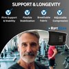 RiptGear Back Brace for Lower Back Pain Relief - Breathable Back Brace for Men and Women - Ideal for Lifting, Work, Sciatica, Herniated Disc, and Lumbar Support - Black, XXXL (Waist: 44"-47")
