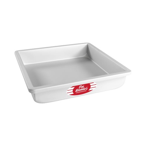 Fat Daddio's Anodized Aluminum Square Cake Pan, 10 x 2 Inch