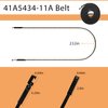41A5434-11 Garage Door Openers Belt, The 041A5434-11A Drive Belt Compatible with Liftmaster/Chamberlain/Sentex/Whisper Garage Door Opener Models 41a5483-4b, 2280, 2500, 2580, 3280, 3500, 3580